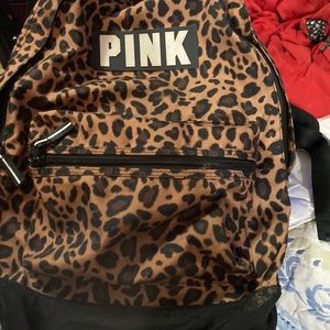pink backpack